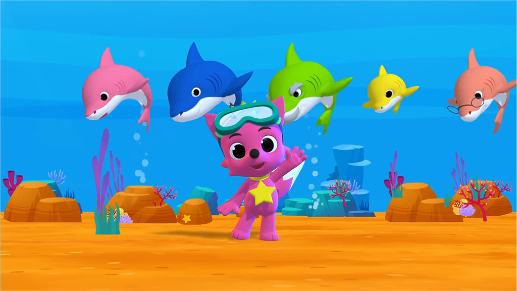 Pinkfong碰碰狐磨耳朵英语学习入门启蒙儿歌英文歌曲,2062集+,1080P高清视频带英文字幕,百度网盘下载!-英语库