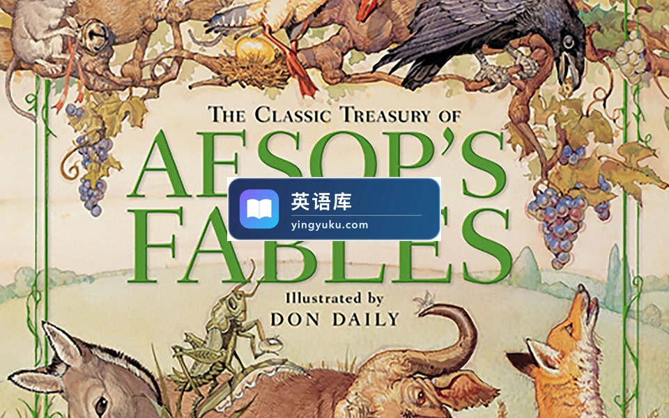 英文版《伊索寓言Aesop's Fables》30集标清视频带中英文字幕+动画+音频+PDF,百度网盘下载!-英语库