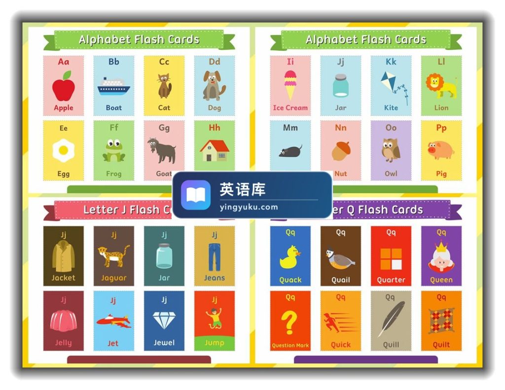 英语单词闪卡彩色高清PDF，共43大主题，助孩子轻松掌握1600+词汇，百度网盘下载！