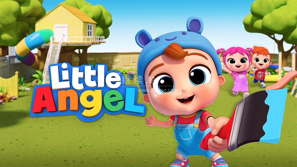 Youtube英文儿歌启蒙动画《Little Angel: Nursery Rhymes & Kids Songs》全492集,1080P高清视频带英文字幕,带音频MP3,百度网盘下载!-英语库
