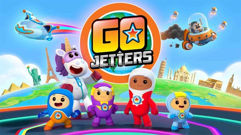 图片 BBC地理题材英文动画片《Go Jetters 探险冲冲冲》全3季共154集,1080P高清视频带英文字幕,百度网盘下载! | 英语库