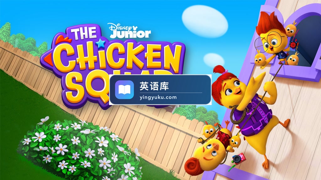 英文动画片《The Chicken Squad 小鸡特工队》全24集,1080P高清视频带英文字幕,百度网盘下载!-英语库