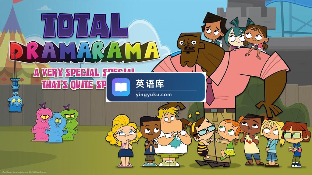 英文动画片《Total DramaRama 小鬼头大乱斗》全三季共149集,1080P高清视频带英文字幕,百度网盘下载!-英语库