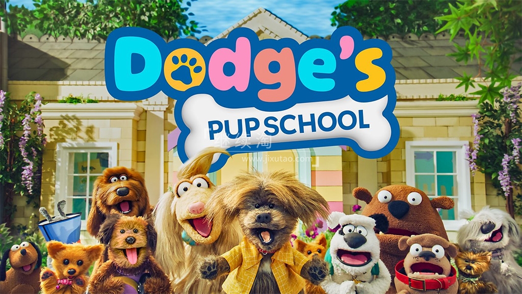 BBC英文动画《Dodges Pup School 小狗学校》全2季共38集视频+29集儿歌,1080P高清视频带英文字幕,百度网盘下载!-英语库
