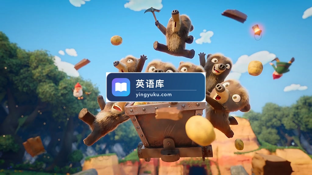 Netflix英文动画《7 Bears 七只熊》全10集,1080P高清视频带英文字幕,百度网盘下载!-英语库