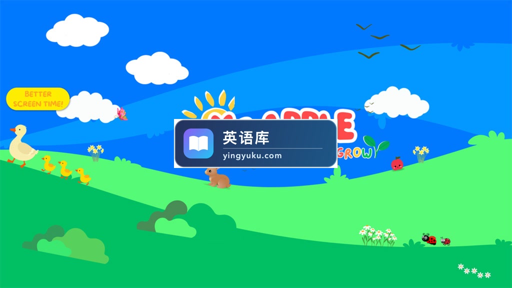YouTube英语启蒙频道《Ms Apple》全60集,1080P高清视频,百度网盘下载!-英语库